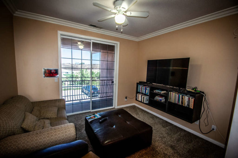 TV Room Upstairs for Addiction Treatment at Inland Detox